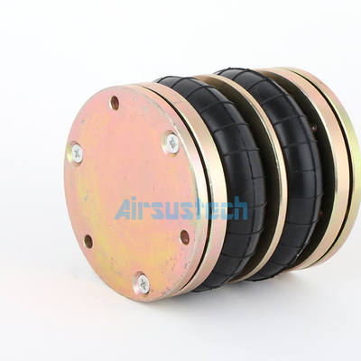 مجموعة زنبرك الهواء المزدوج الملتوي محرك هوائي Dunlop 4 1/2 `` x2 Contitech FD 44-10 DI G 3/8 CR